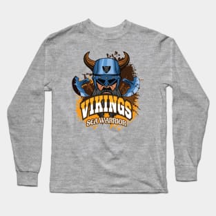 Valhalla Viking Norse Warrior Long Sleeve T-Shirt
